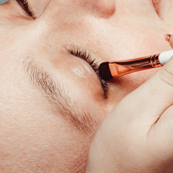 Professional Eyelash Supplies Lash Primer being applied to lashes