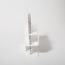 Load image into Gallery viewer, Professional Eyelash Extension Tweezer Stand, Side View with Tweezers
