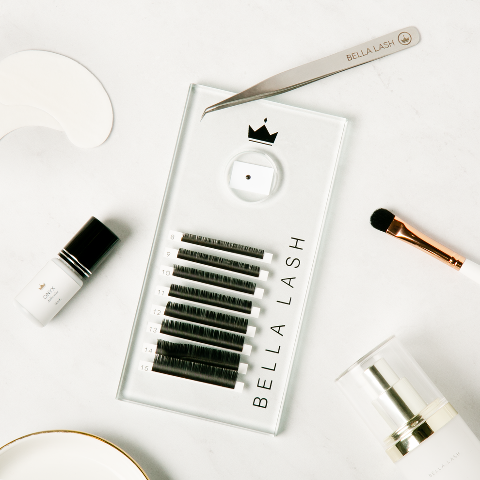 Glass Lash Palette Bella Lash Extensions