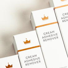Load image into Gallery viewer, Adhesive Cream Remover boxes lined up in a stair-step formation
